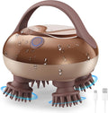 Scalp Massager - מעסה קרקפת חשמלי נטען ועמיד למים – להרפיית מתח ועיסוי ראש.